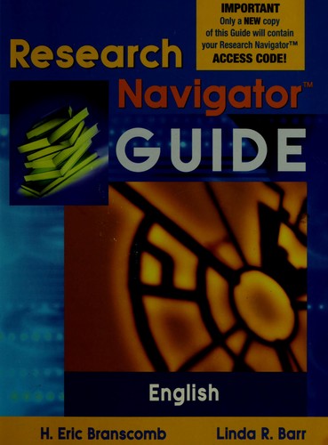Cover for Research navigator guide