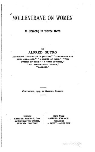 Cover for Mollentrave on women