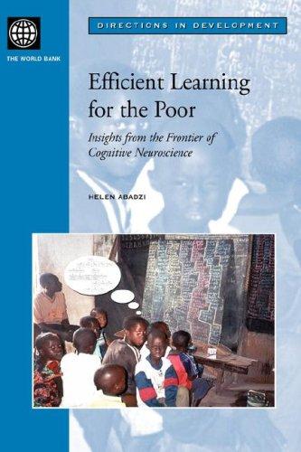Cover for Efficient Learning for the Poor