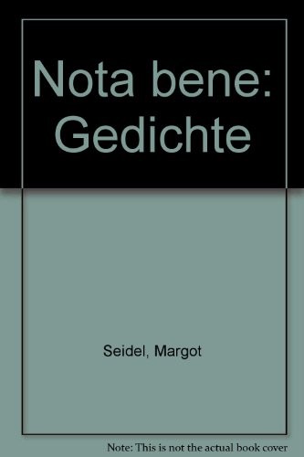Cover for Nota Bene