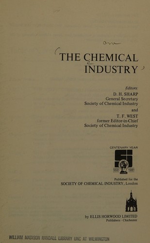 Cover for The Chemical industry