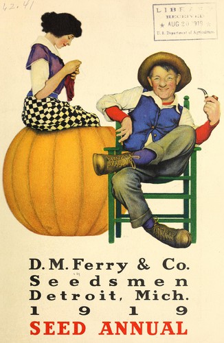 Cover for Seed annual 1919