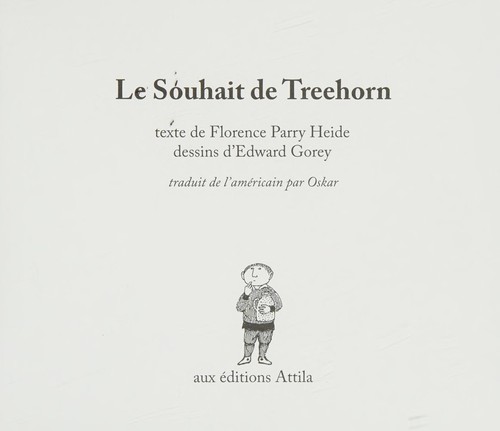 Cover for Le souhait de Treehorn
