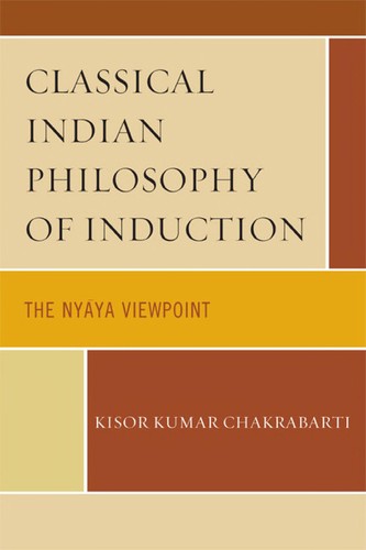 Cover for Classical Indian philosophy of induction