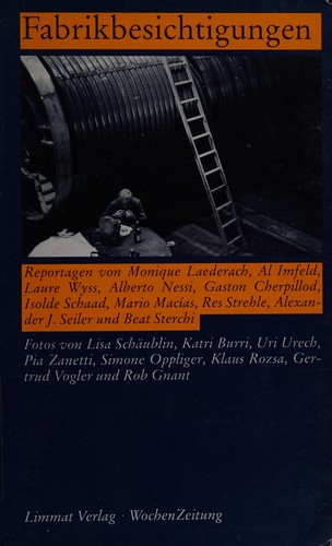 Cover for Fabrikbesichtigungen