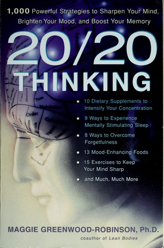 Cover for 20/20 thinking