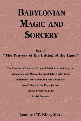 Cover for Babylonian magic and sorcery