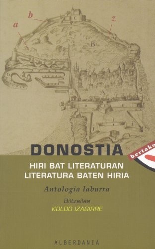 Cover for Donostia, hiri bat literaturan literatura baten hiria
