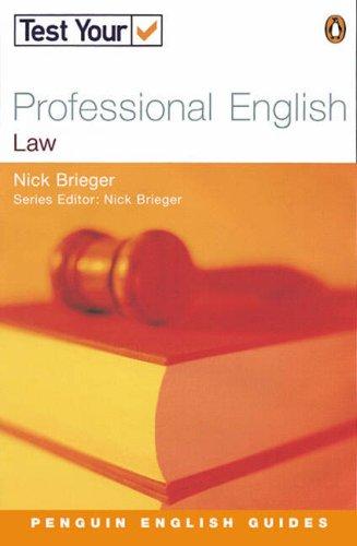 Cover for Test Your Professional English