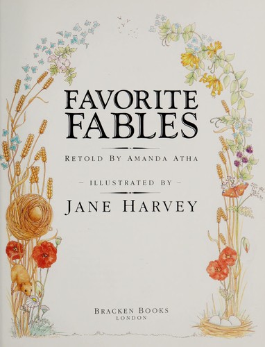 Cover for Favourite fables