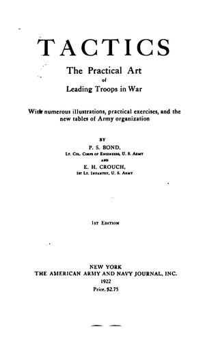 Cover for Tactics