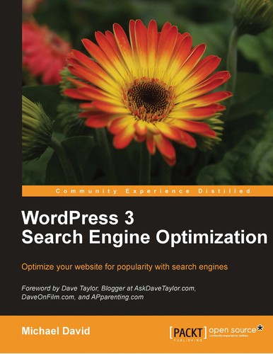Cover for WordPress 3 search engine optimization