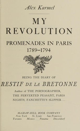Cover for My revolution