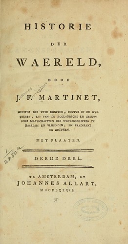 Cover for Historie der waereld