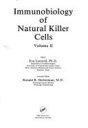 Cover for Immunobiology of natural killer cells