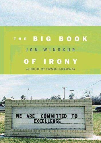 Cover for The Big Book of Irony
