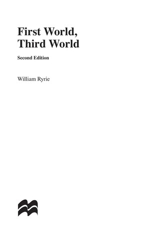 Cover for First World, Third World