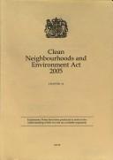 Cover for Clean Neighborhoods And Environment Act 2005 Chapter 16