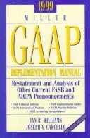Cover for 1999 Miller Gaap Implementation Manual
