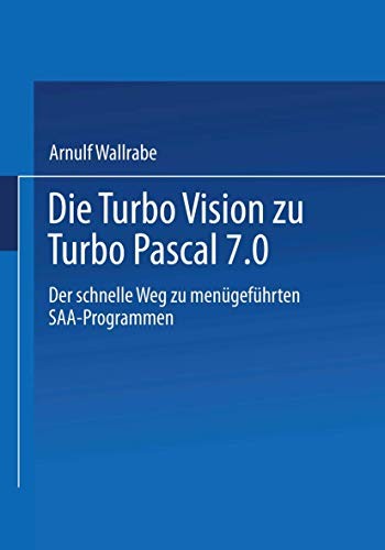 Cover for Die Turbo Vision zu Turbo Pascal 7.0