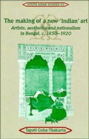 Cover for The making of a new "Indian" art