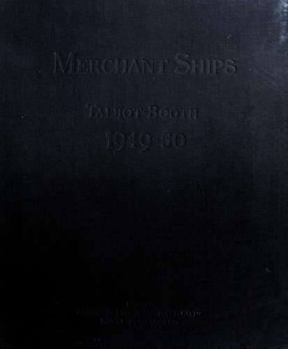 Cover for Merchant Ships, 1949-1950