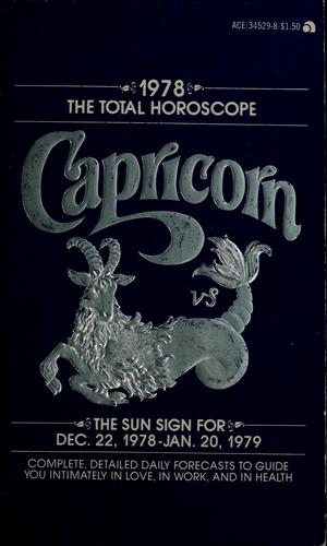 Cover for The total horoscope