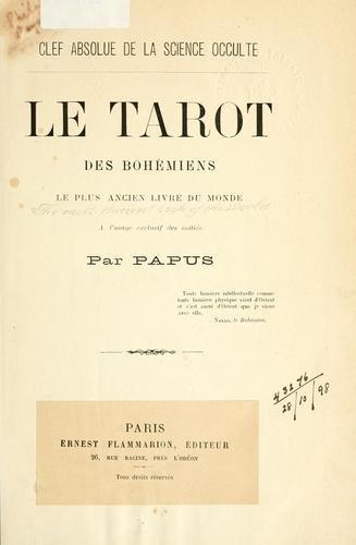 Cover for Clef absolue de la science occulte