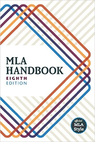 Cover for MLA Handbook Eighth Edition