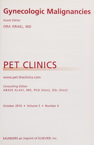 Cover for Gynecologic Malignancies, an Issue of PET Clinics