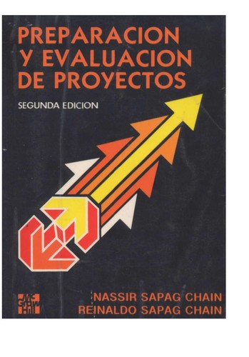 Cover for Preparacion y Evaluacion de Proyectos