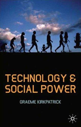 Cover for Technology and Social Power