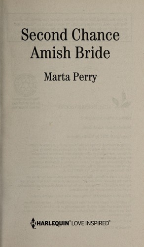 Cover for Second chance Amish bride