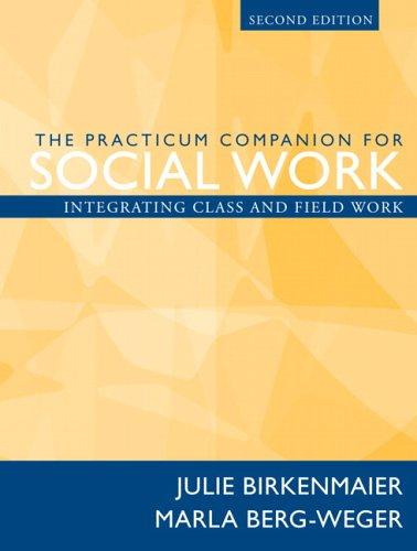 Cover for The practicum companion for social work