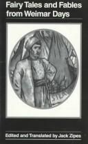 Cover for Fairy tales and fables from Weimar days