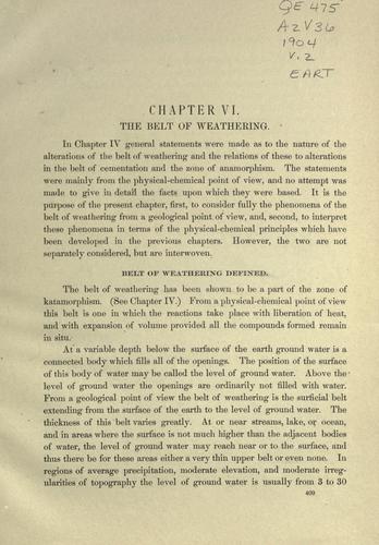 Cover for A treatise on metamorphism