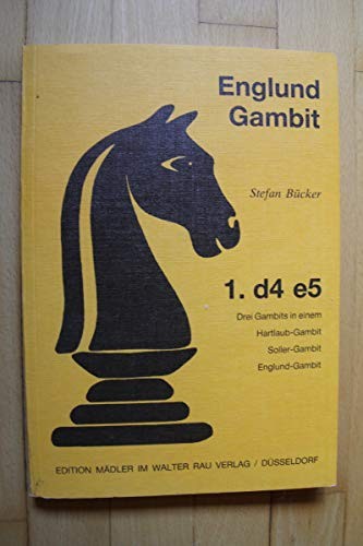 Cover for Englund Gambit 1. d4 e5