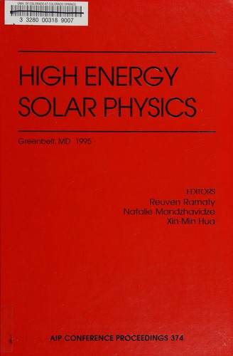 Cover for High-Energy Solar Physics (AIP Conference Proceedings)