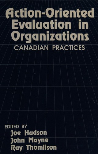 Cover for Action-oriented evaluation in organizations