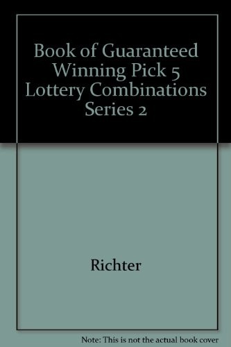 Cover for Book of Guaranteed Winning Pick 5 Lottery Combinations Series 2