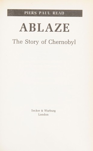 Cover for Ablaze