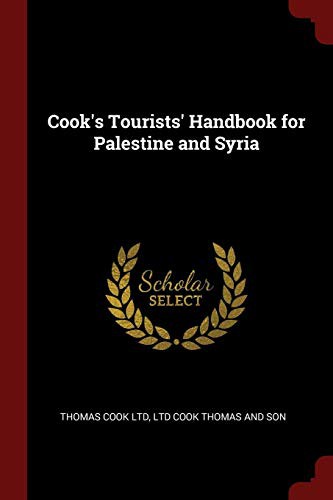 Cover for Cook's Tourists' Handbook for Palestine and Syria