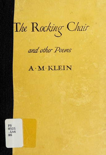 Cover for The rocking chair, and other poems