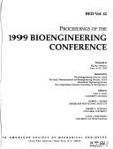Cover for Proceedings of the 1999 Bioengineering Conference