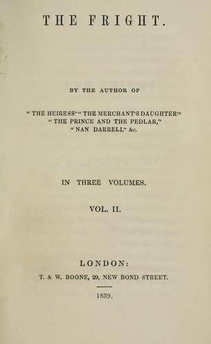 Cover for The fright