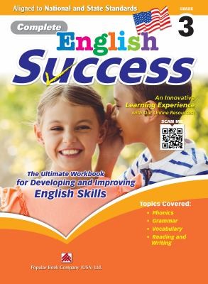 Cover for Complete English Success Grade 3 - Learning Workbook for Third Grade Students - English Language Activity Childrens Book - Aligned to National and State Standards