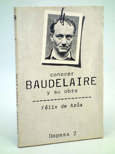Cover for Conocer Baudelaire y su obra