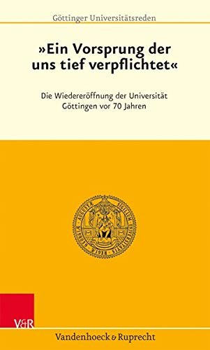 Cover for Vorsprung der Uns Tief Verpflichtet