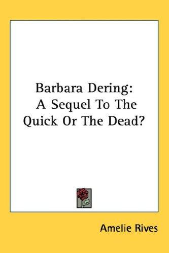 Cover for Barbara Dering