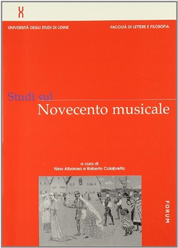 Cover for Studi sul Novecento musicale